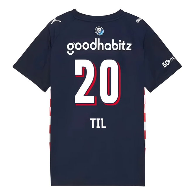 2025-2026 PSV Eindhoven Away Shirt (Kids) (Til 20)