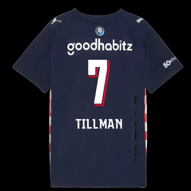 2025-2026 PSV Eindhoven Away Shirt (Kids) (Tillman 7)