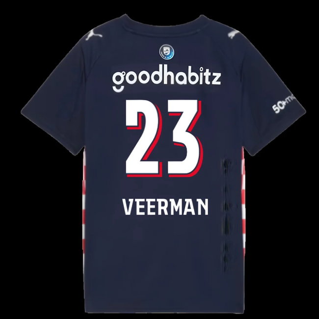 2025-2026 PSV Eindhoven Away Shirt (Kids) (Veerman 23)