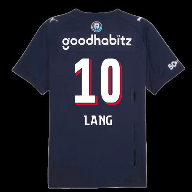 2025-2026 PSV Eindhoven Away Shirt (Lang 10)