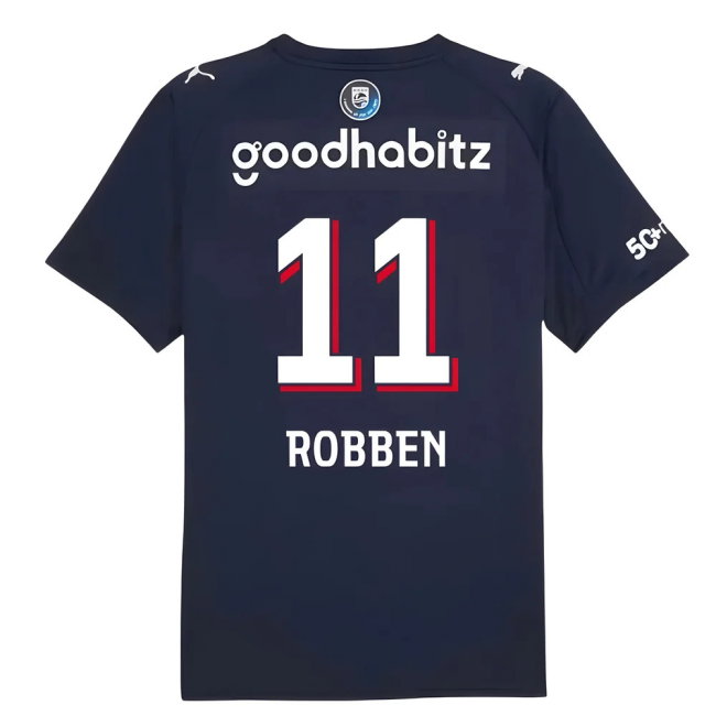 2025-2026 PSV Eindhoven Away Shirt (Robben 11)