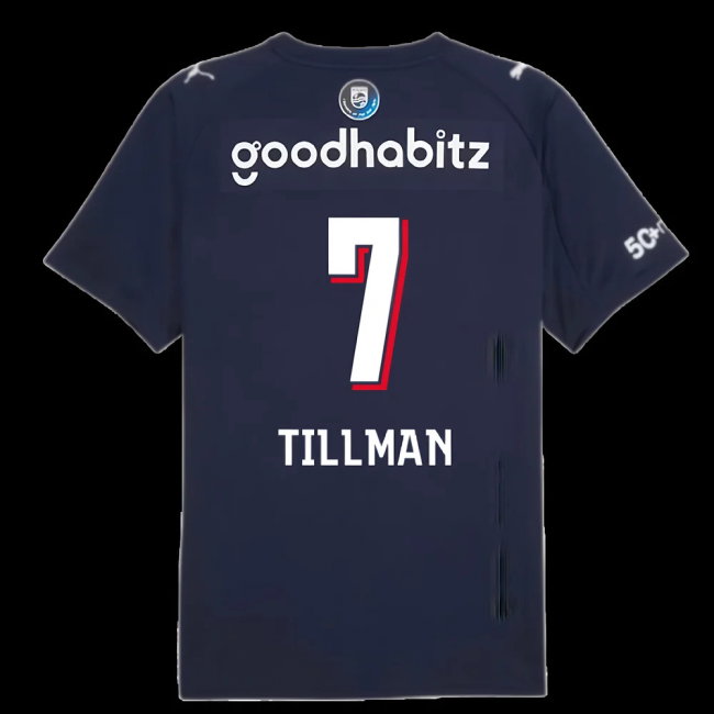 2025-2026 PSV Eindhoven Away Shirt (Tillman 7)