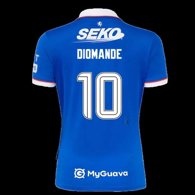 2025-2026 Rangers Home Shirt (Diomande 10)