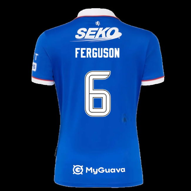 2025-2026 Rangers Home Shirt (Ferguson 6)