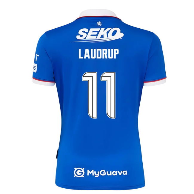 2025-2026 Rangers Home Shirt (Laudrup 11)
