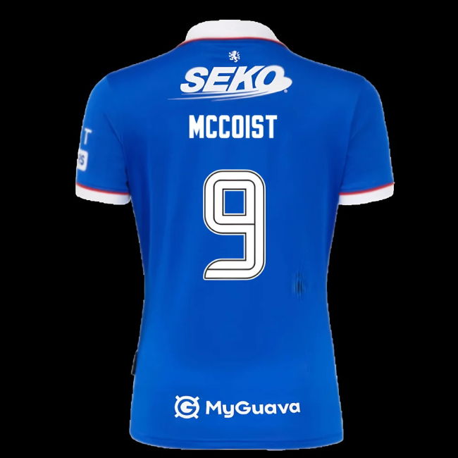 2025-2026 Rangers Home Shirt (McCoist 9)