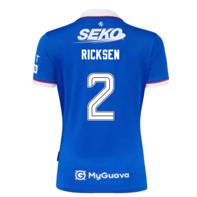 2025-2026 Rangers Home Shirt (Ricksen 2)