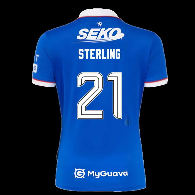 2025-2026 Rangers Home Shirt (Sterling 21)