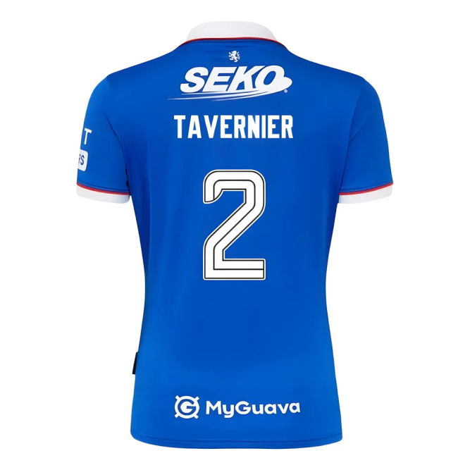 2025-2026 Rangers Home Shirt (Tavernier 2)