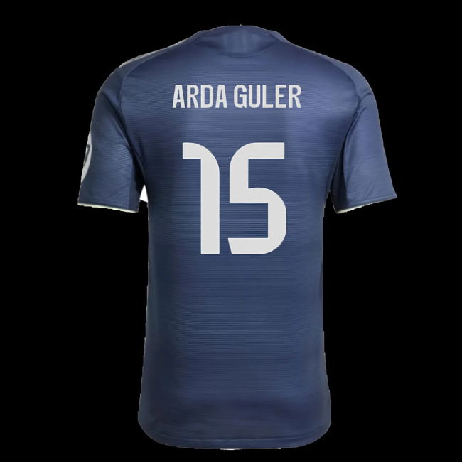2025-2026 Real Madrid Authentic Away Shirt (Arda Guler 15)