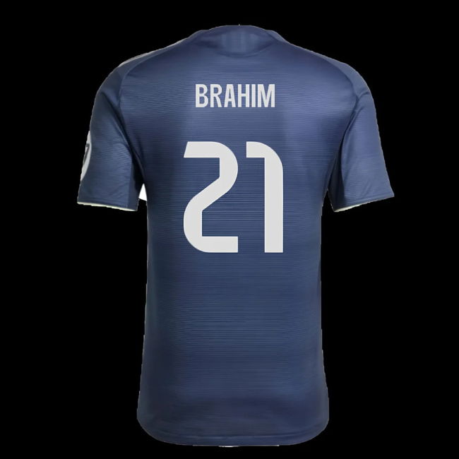2025-2026 Real Madrid Authentic Away Shirt (Brahim 21)