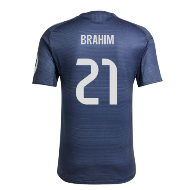 2025-2026 Real Madrid Authentic Away Shirt (Brahim 21)