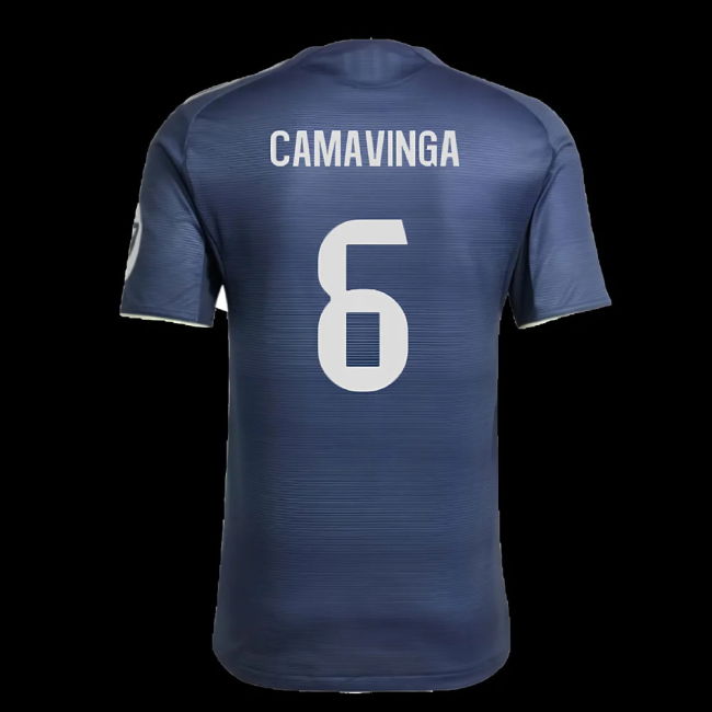 2025-2026 Real Madrid Authentic Away Shirt (Camavinga 6)