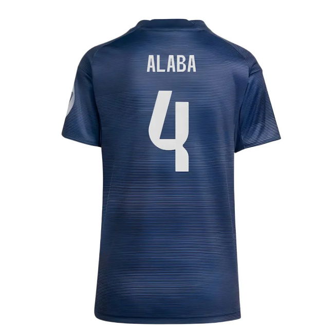 2025-2026 Real Madrid Authentic Away Shirt (Womens) (Alaba 4)