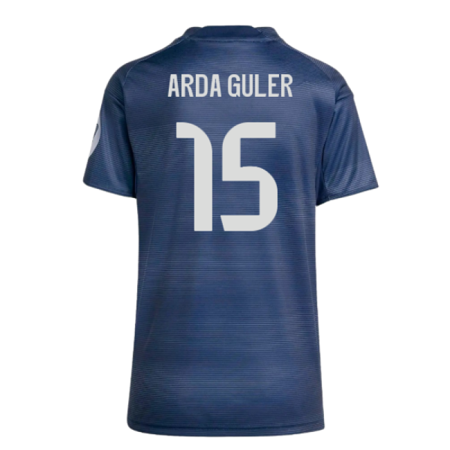 2025-2026 Real Madrid Authentic Away Shirt (Womens) (Arda Guler 15)