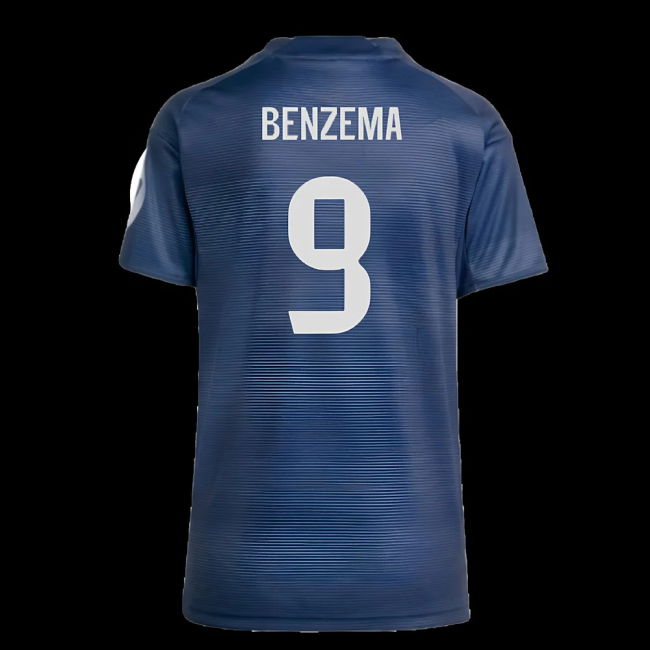 2025-2026 Real Madrid Authentic Away Shirt (Womens) (Benzema 9)