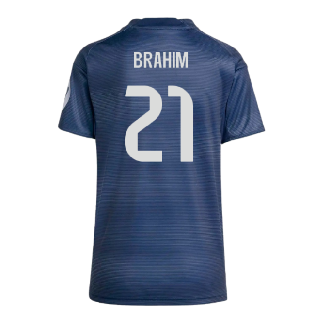 2025-2026 Real Madrid Authentic Away Shirt (Womens) (Brahim 21)