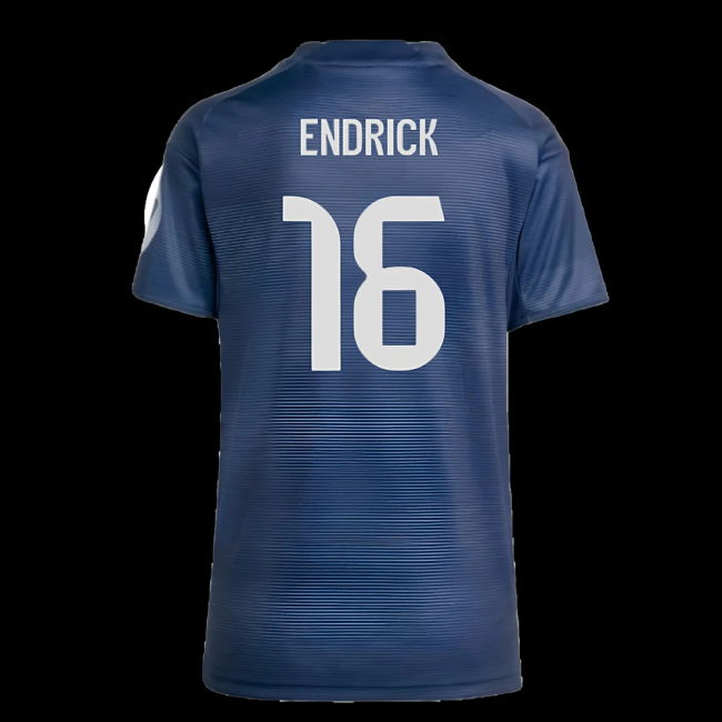 2025-2026 Real Madrid Authentic Away Shirt (Womens) (Endrick 16)