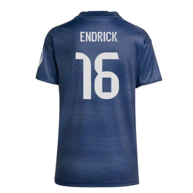 2025-2026 Real Madrid Authentic Away Shirt (Womens) (Endrick 16)