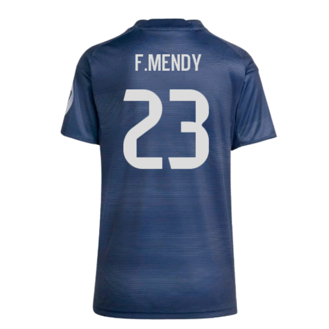 2025-2026 Real Madrid Authentic Away Shirt (Womens) (F.Mendy 23)