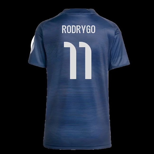 2025-2026 Real Madrid Authentic Away Shirt (Womens) (Rodrygo 11)