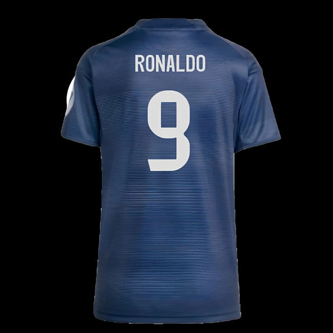 2025-2026 Real Madrid Authentic Away Shirt (Womens) (Ronaldo 9)