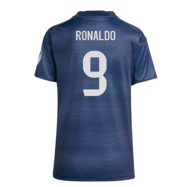 2025-2026 Real Madrid Authentic Away Shirt (Womens) (Ronaldo 9)