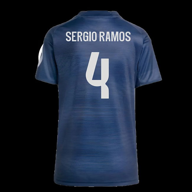 2025-2026 Real Madrid Authentic Away Shirt (Womens) (Sergio Ramos 4)