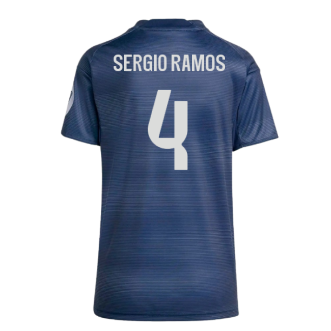 2025-2026 Real Madrid Authentic Away Shirt (Womens) (Sergio Ramos 4)