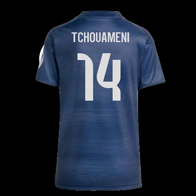 2025-2026 Real Madrid Authentic Away Shirt (Womens) (Tchouameni 14)