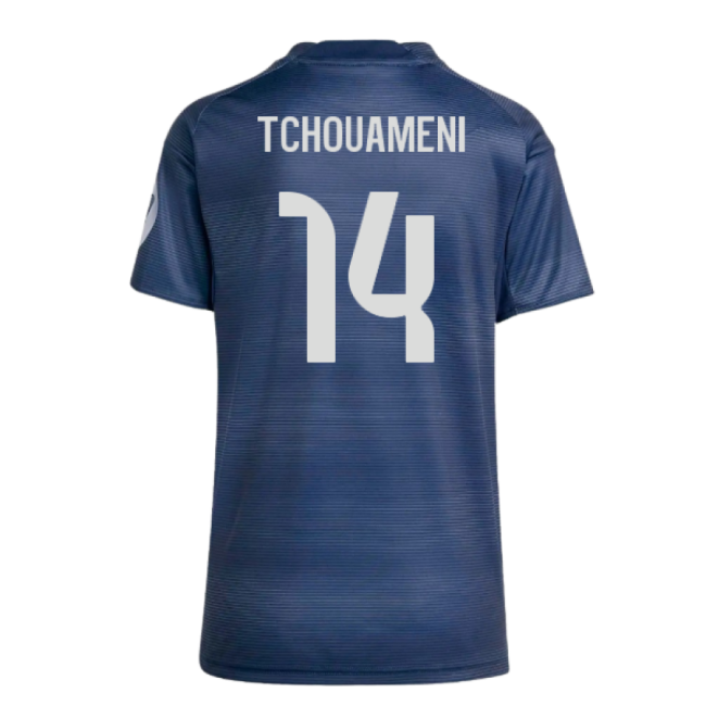 2025-2026 Real Madrid Authentic Away Shirt (Womens) (Tchouameni 14)