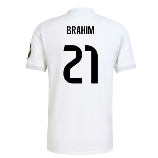 2025-2026 Real Madrid Authentic Home Shirt (Brahim 21)
