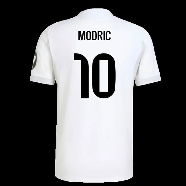 2025-2026 Real Madrid Authentic Home Shirt (Modric 10)