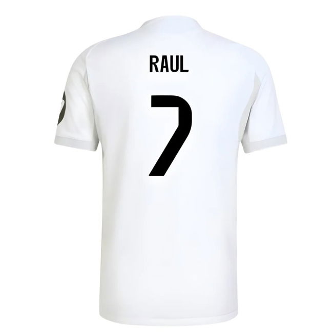 2025-2026 Real Madrid Authentic Home Shirt (Raul 7)