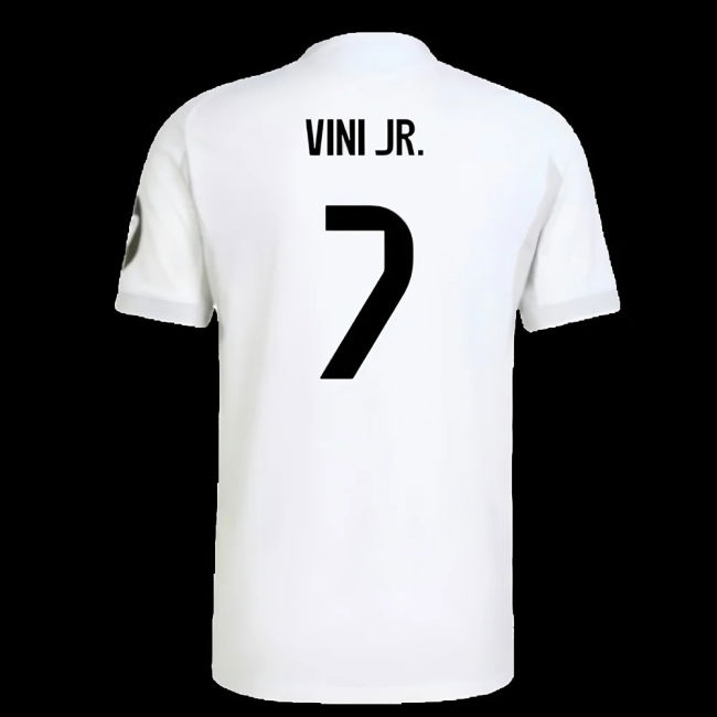 2025-2026 Real Madrid Authentic Home Shirt (Vini Jr. 7)