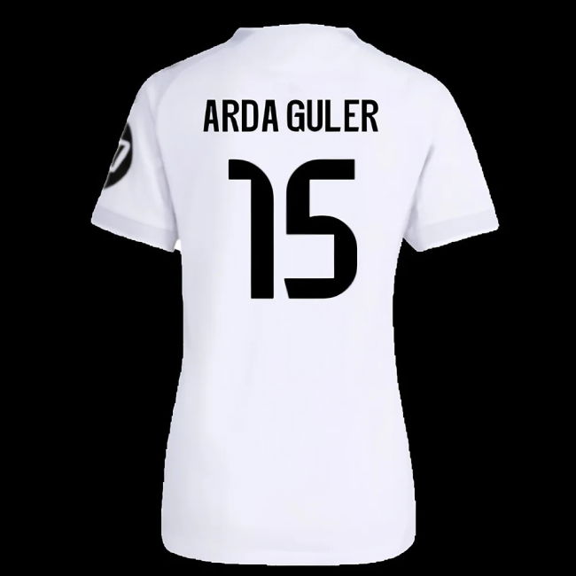 2025-2026 Real Madrid Authentic Home Shirt (Womens) (Arda Guler 15)