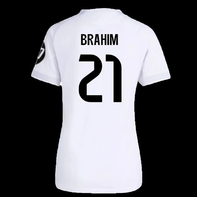 2025-2026 Real Madrid Authentic Home Shirt (Womens) (Brahim 21)