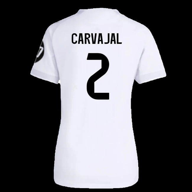 2025-2026 Real Madrid Authentic Home Shirt (Womens) (Carvajal 2)