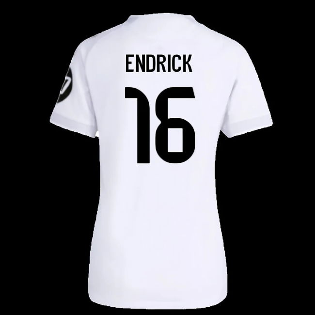 2025-2026 Real Madrid Authentic Home Shirt (Womens) (Endrick 16)