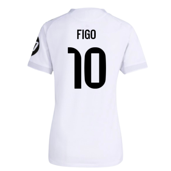2025-2026 Real Madrid Authentic Home Shirt (Womens) (Figo 10)