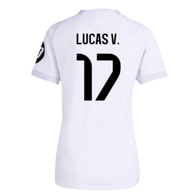 2025-2026 Real Madrid Authentic Home Shirt (Womens) (Lucas V. 17)