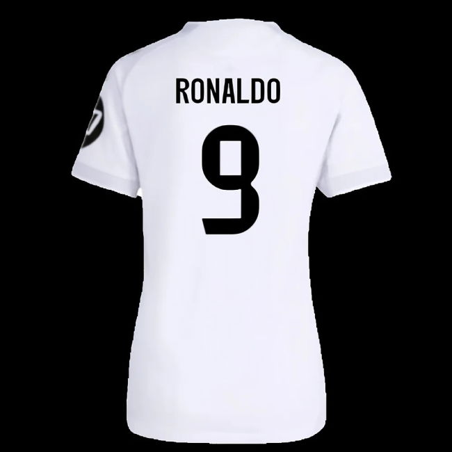 2025-2026 Real Madrid Authentic Home Shirt (Womens) (Ronaldo 9)