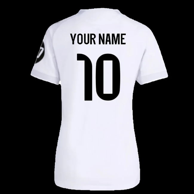 2025-2026 Real Madrid Authentic Home Shirt (Womens) (Your Name)