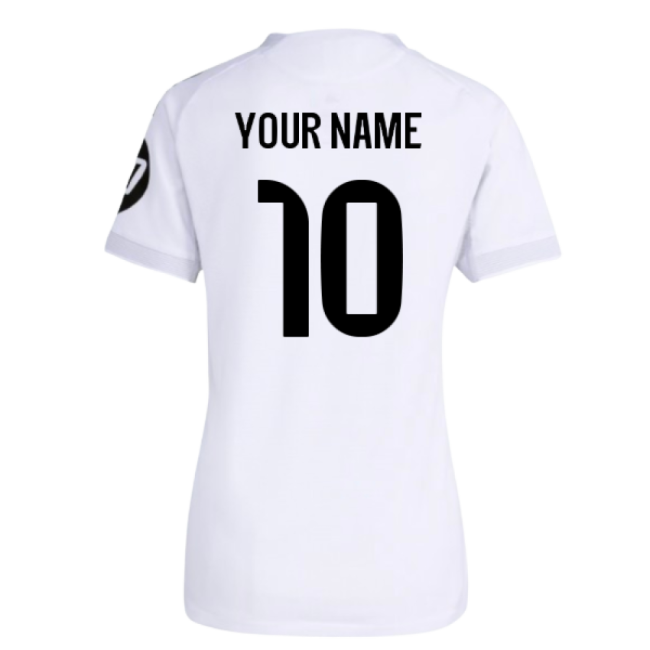 2025-2026 Real Madrid Authentic Home Shirt (Womens) (Your Name)