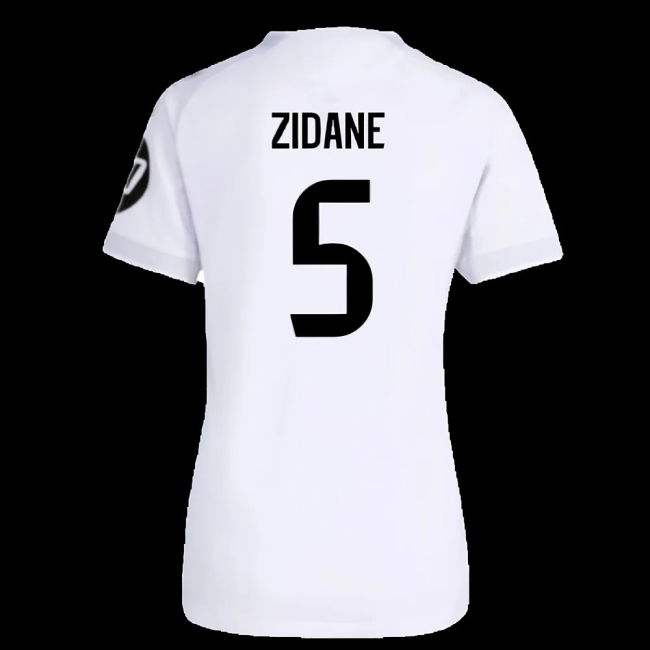 2025-2026 Real Madrid Authentic Home Shirt (Womens) (Zidane 5)