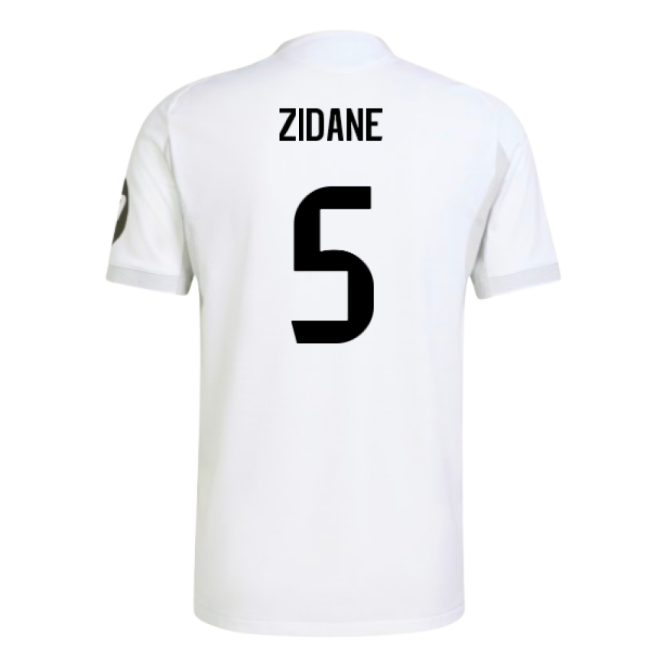 2025-2026 Real Madrid Authentic Home Shirt (Zidane 5)
