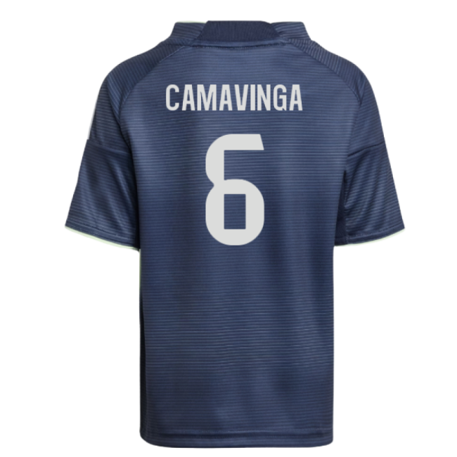 2025-2026 Real Madrid Away Mini Kit (Camavinga 6)