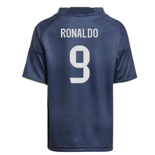 2025-2026 Real Madrid Away Mini Kit (Ronaldo 9)