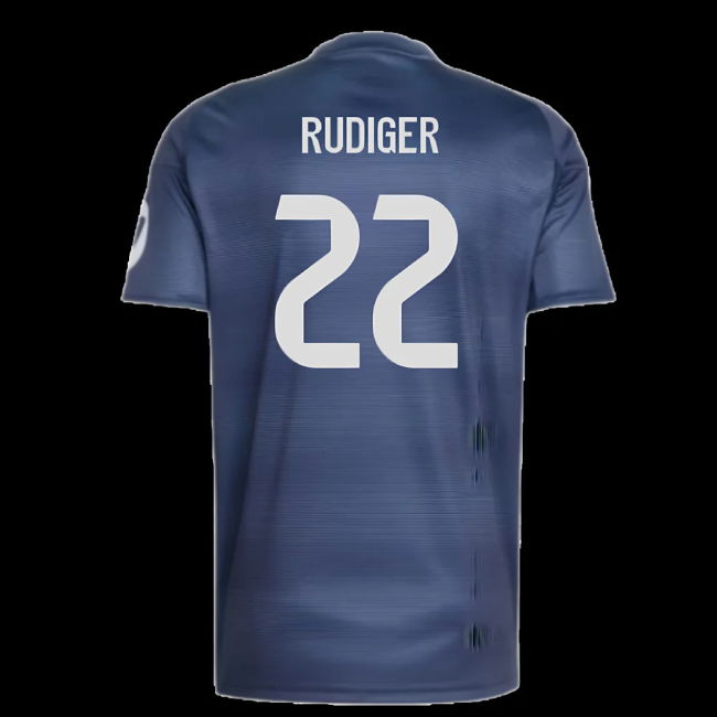2025-2026 Real Madrid Away Shirt (Rudiger 22)