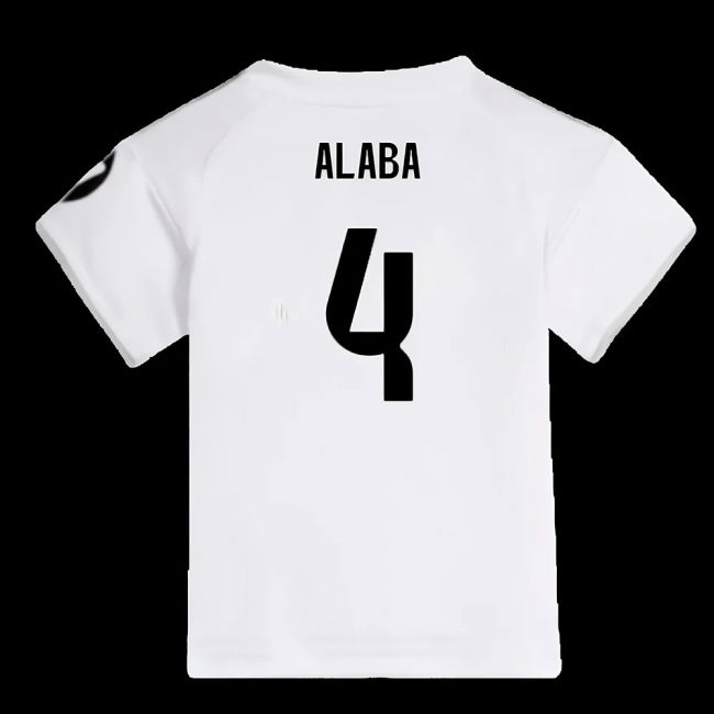 2025-2026 Real Madrid Home Baby Kit (Alaba 4)